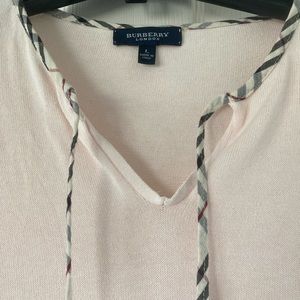 Burberry pink cotton top